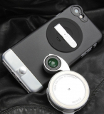 Ztylus Metal Smartphone Case With Kickstand and RV-2 Revolver 4-In-1 Lens Attachment