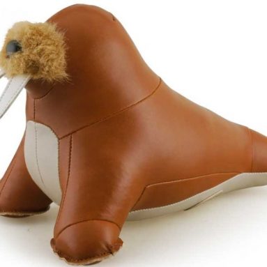 Zuny Series Walrus Tan Animal Bookend