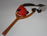 Red Angry bird sling shot Launcher