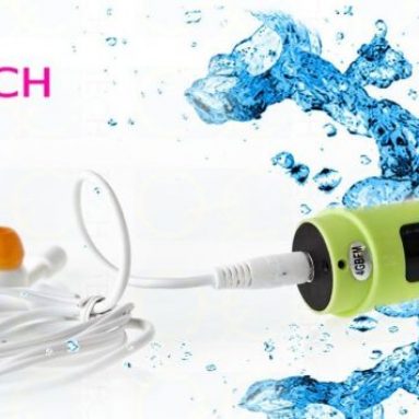 Waterproof MP3 Player FM Radio Big LCD Display