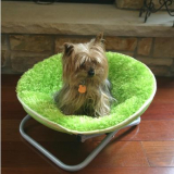 Foldable Fuzzy Pet Bed