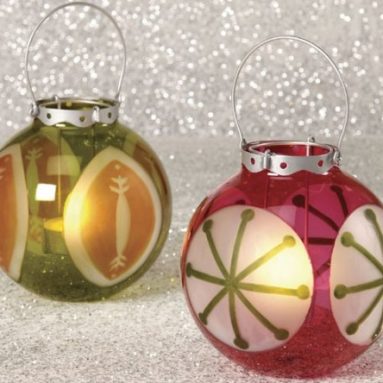 Christmas Ornament Luminaries