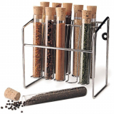 Glass Spice Tube Set