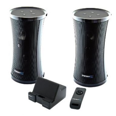 Weather Resistant Wireless Indoor/Outdoor 2 Speaker System