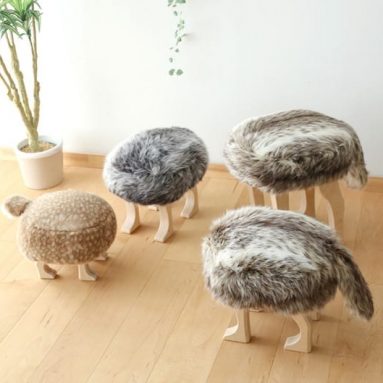 Animal Stool with Tail