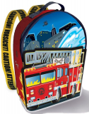 ZipBin Fire House Bring-Along Backpack