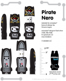 Pirate Nero mimobot USB Flash Drive