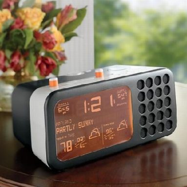 Ambient Mist Weather Clock Radio