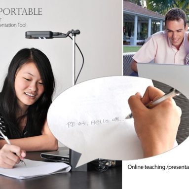 Portable USB Scanner and Online Presentation Tool