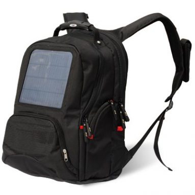 Solar Charge Laptop Backpack Bag