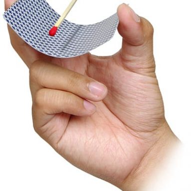 Floating Match Illusion