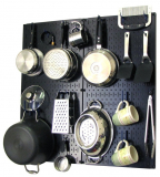 Wall Control Kitchen Pegboard Organizer Pots