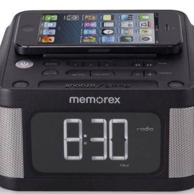 Universal Charging Alarm Clock with FM radio