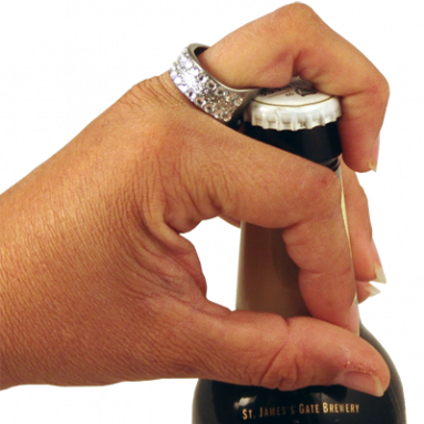Bling Bottle Opener Ring