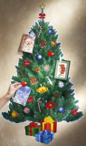 Christmas Card Wall Tree