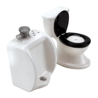Toilet and Urinal Novelty Salt and Pepper Shaker