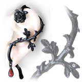 Rose of Passion Earring