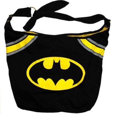 Batman DC Comics Bat Signal Logo Super Hero Hobo Bag