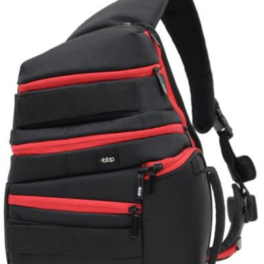 Bag Black/Red with iPad Slot and RAIN COVER