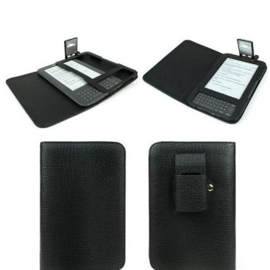 Premium Quality Kindle 3G Lighted Leather Case