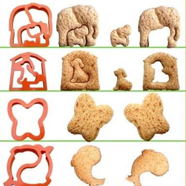 Animal Shape Sandwich Cutters