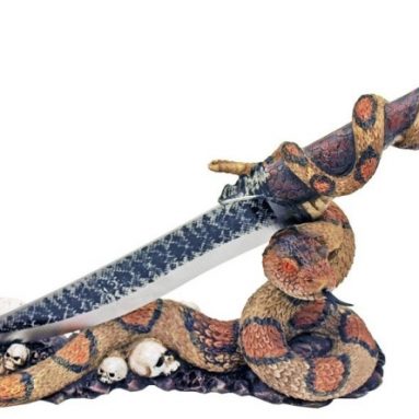 FANTASY BOWIE KNIFE SIDEWINDER RATTLERS