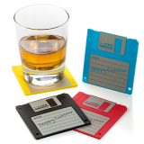 Floppy Disk Drink Coasters