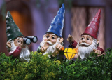 Peeping Gnomes Garden Statues