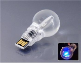 Light Bulb Shaped 32gb USB Flash Drive
