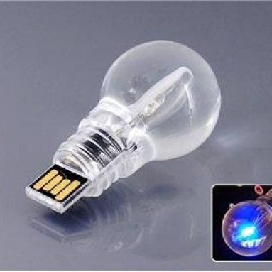 Light Bulb Shaped 32gb USB Flash Drive