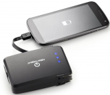 External Battery Pack with Triple Port Output and Built-in AC Wall Charger