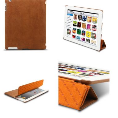 Melkco Premium Cowhide Leather Case for Apple iPad 2