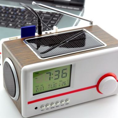 Solar Mini Speaker Charger