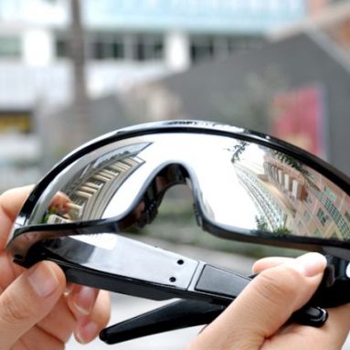 Spy Sunglasses with Undetectable Video Lens