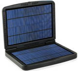 Portable Solar Battery/Charger In Tough Clamshell Case