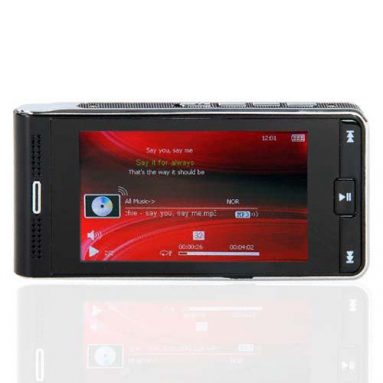 8GB Widescreen MP4 Player With 3 Inch LCD