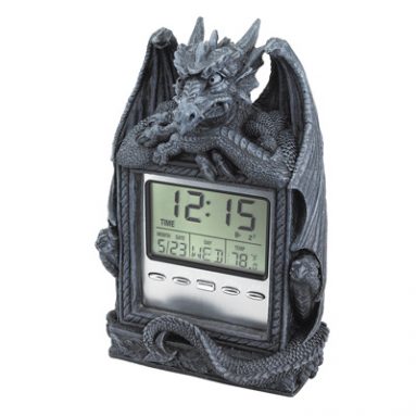 Dragon LCD Alarm Clock