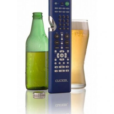 Clicker – 2 in 1 TV Remote and Bottle Opener