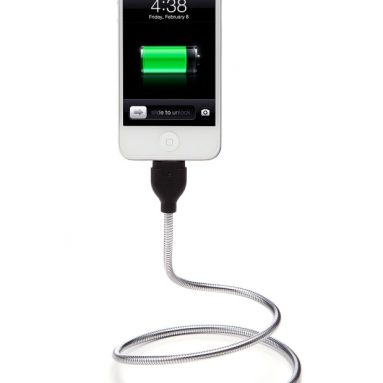 FLEXIBLE METAL STAND AND CHARGING CABLE