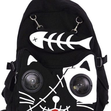 Cat Fish Backpack with Speakers
