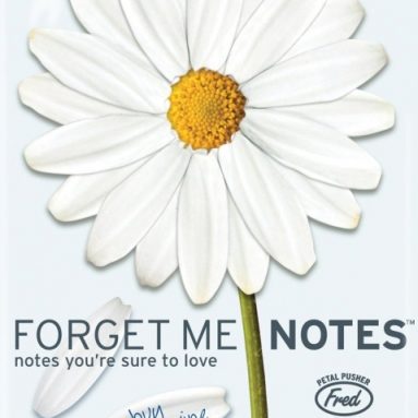 Daisy Petal Sticky Notes