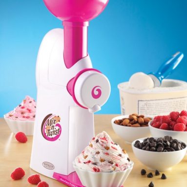Ice Cream and Toppings Mixer