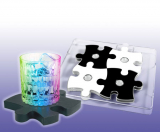 Light Show Coasters – B/W Puzzle
