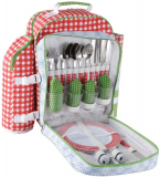 Picnic Backpack with Blanket and Utensils