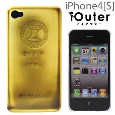 Gold Bar Jacket for iPhone 4S/4