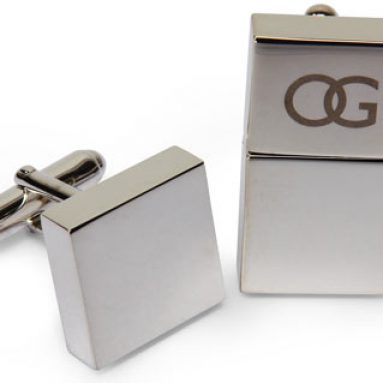 Silver USB Cufflinks