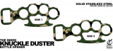 The Inked Knuckle Duster Bottle Opener: Camo Green