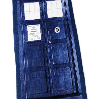 Doctor Who TARDIS Beach Towel