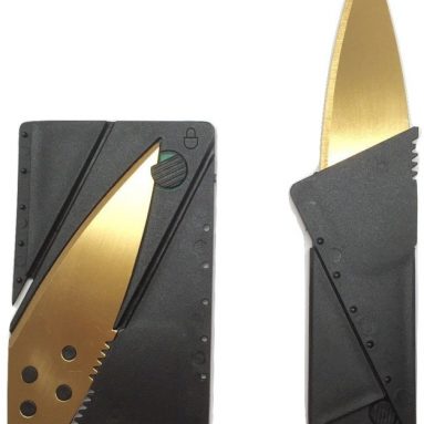 Credit Card Knife Folding Blade Knife Pocket Mini Wallet Camping