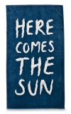 ‘Here Comes The Sun’ Designer Oversized Beach Towel